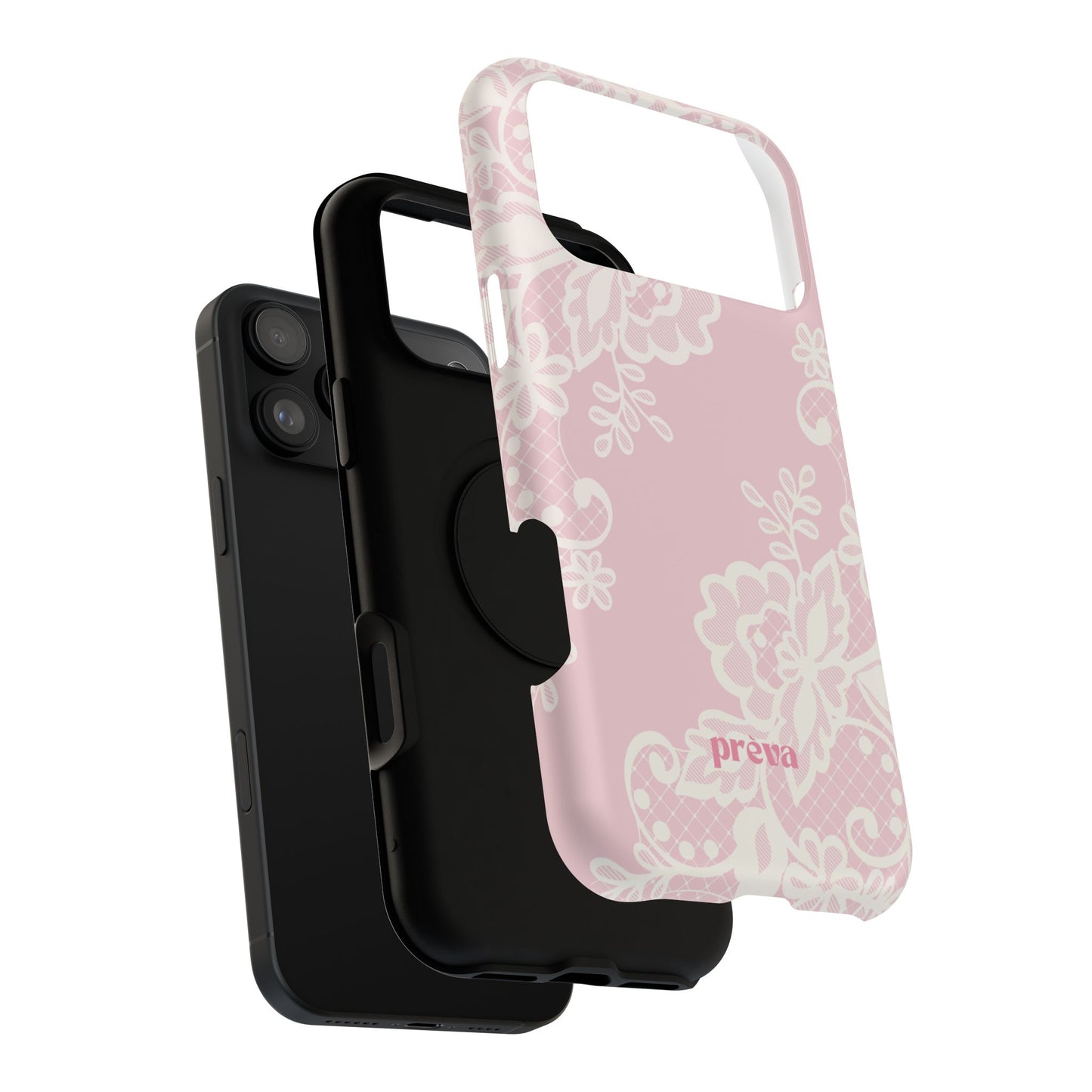 Pink Lace x Rylee Phone Case