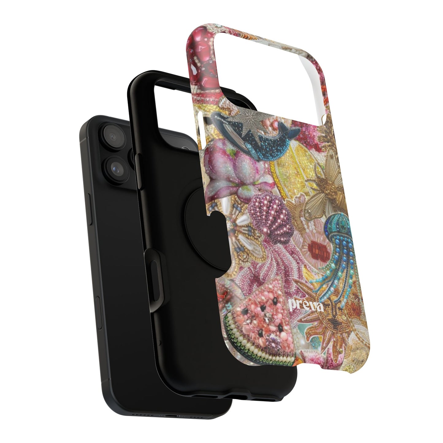 Floral Sea Collage Phone Case