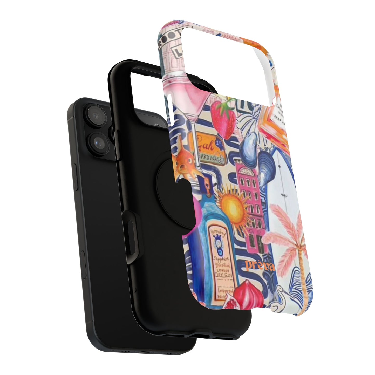 Tropical Beach Collage Phone Case