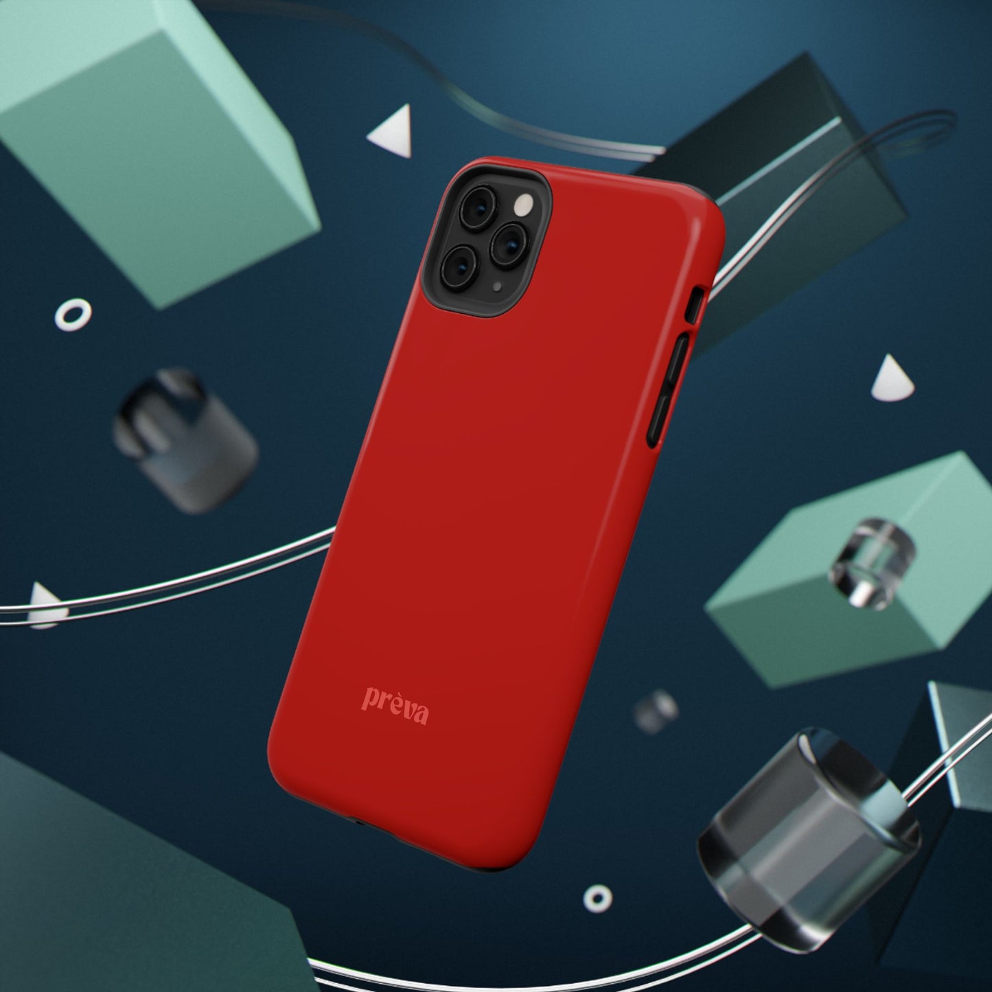 Bright Red Phone Case