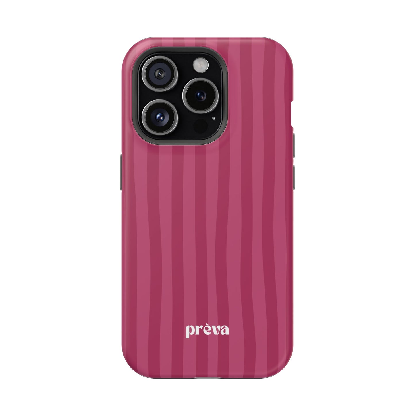 Magenta Stripes Phone Case