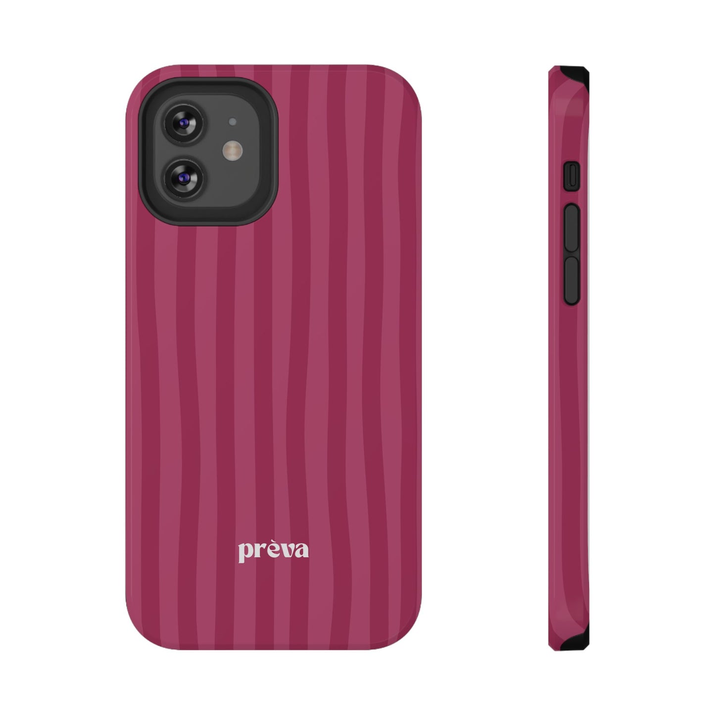 Magenta Stripes Phone Case