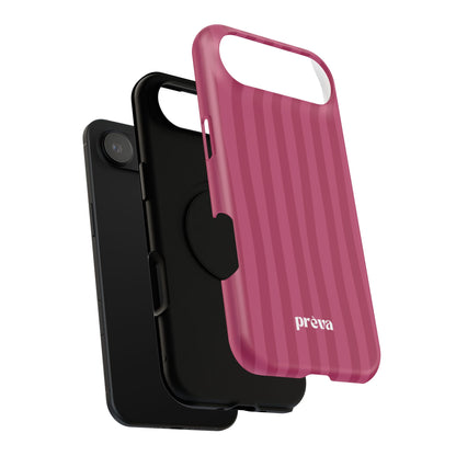 Magenta Stripes Phone Case