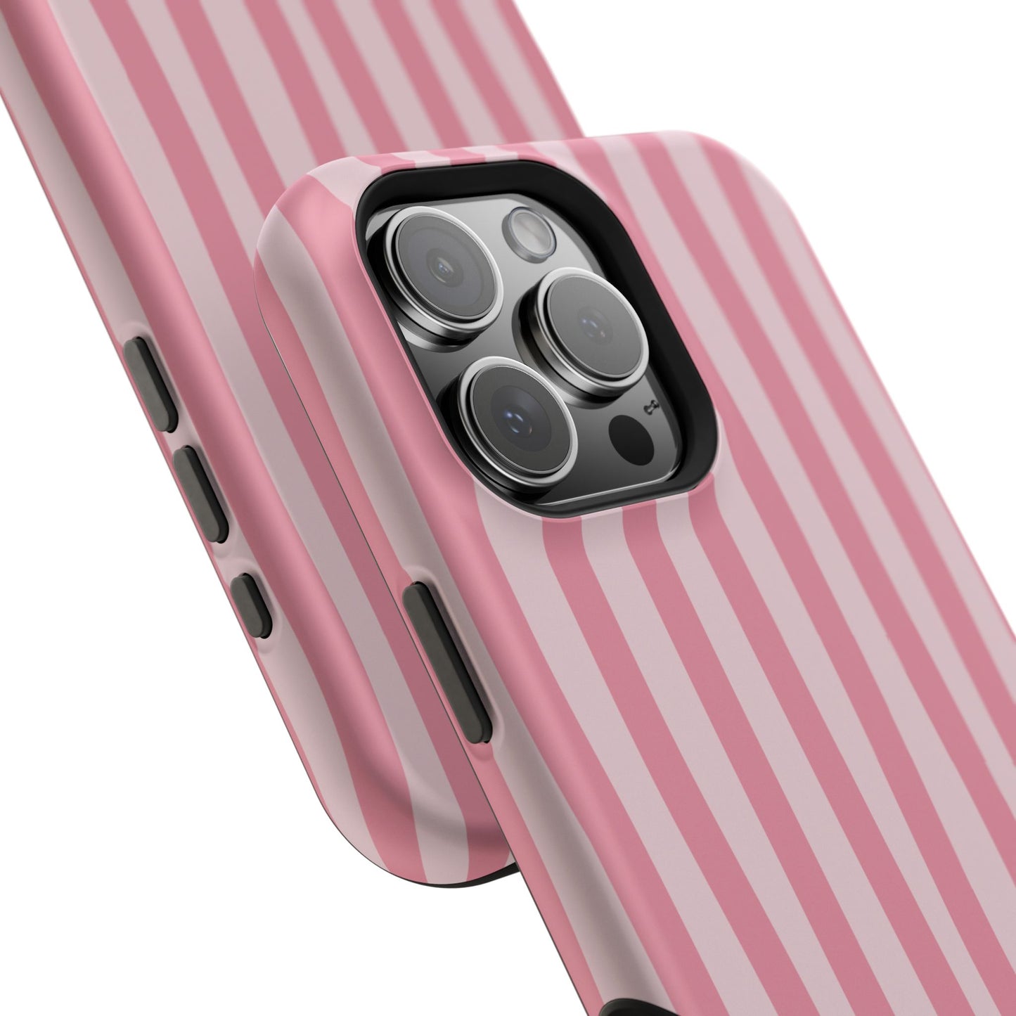 Pink Striped Phone Case