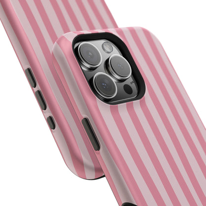 Pink Striped Phone Case