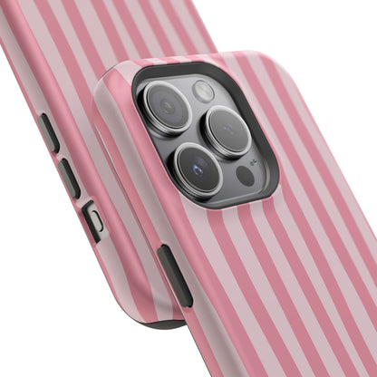 Pink Striped Phone Case