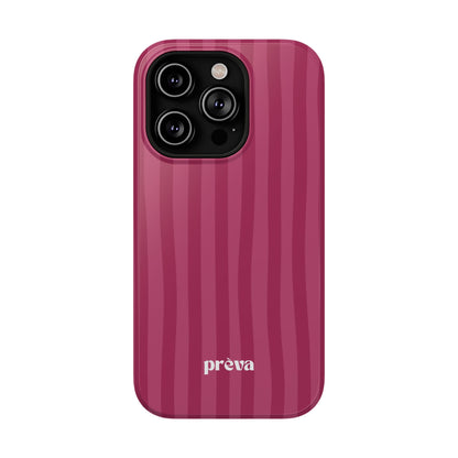 Magenta Stripes Phone Case