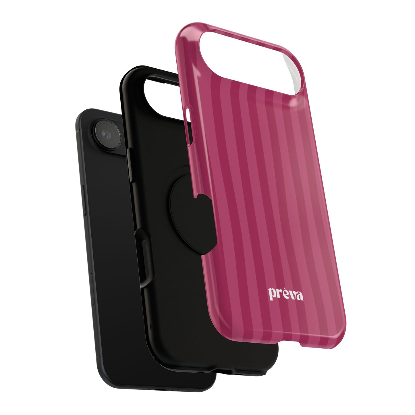 Magenta Stripes Phone Case