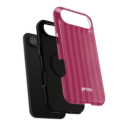 Magenta Stripes Phone Case