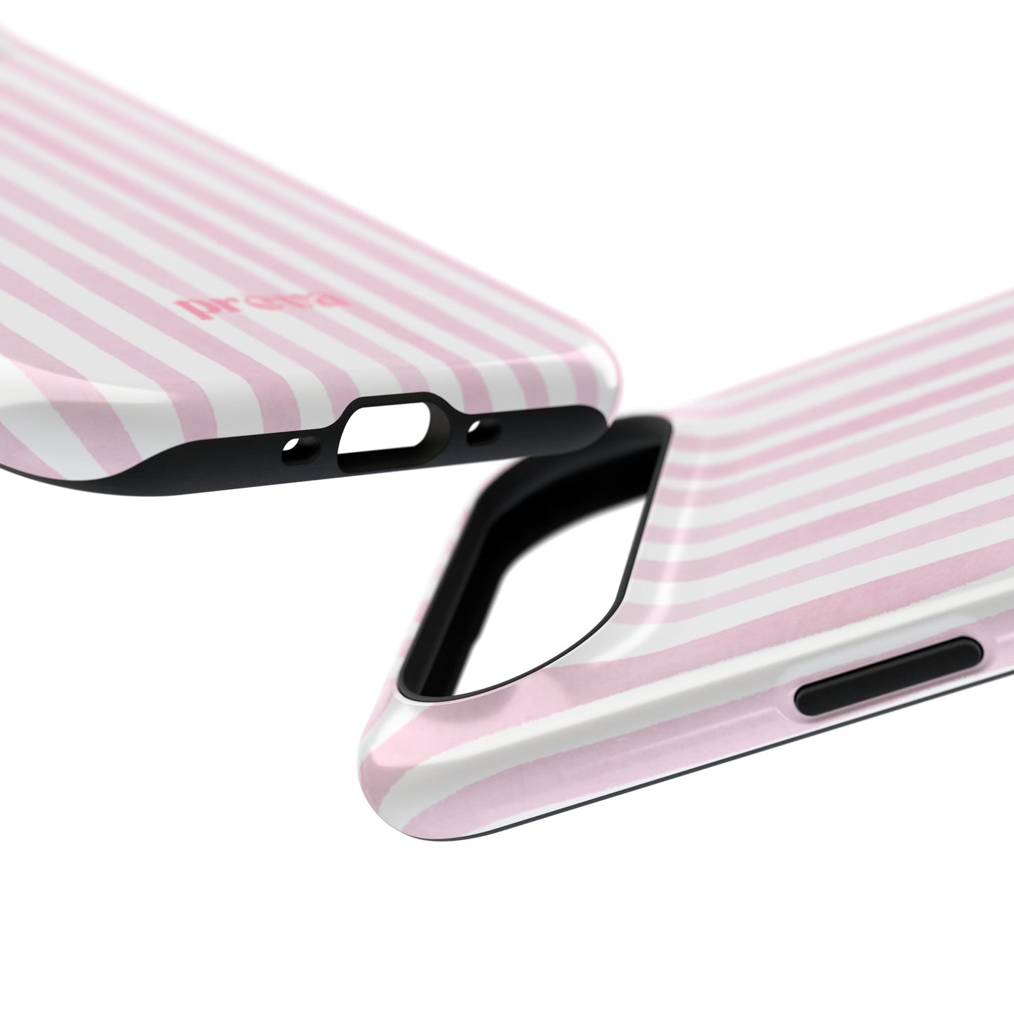 Pink Stripe Phone Case