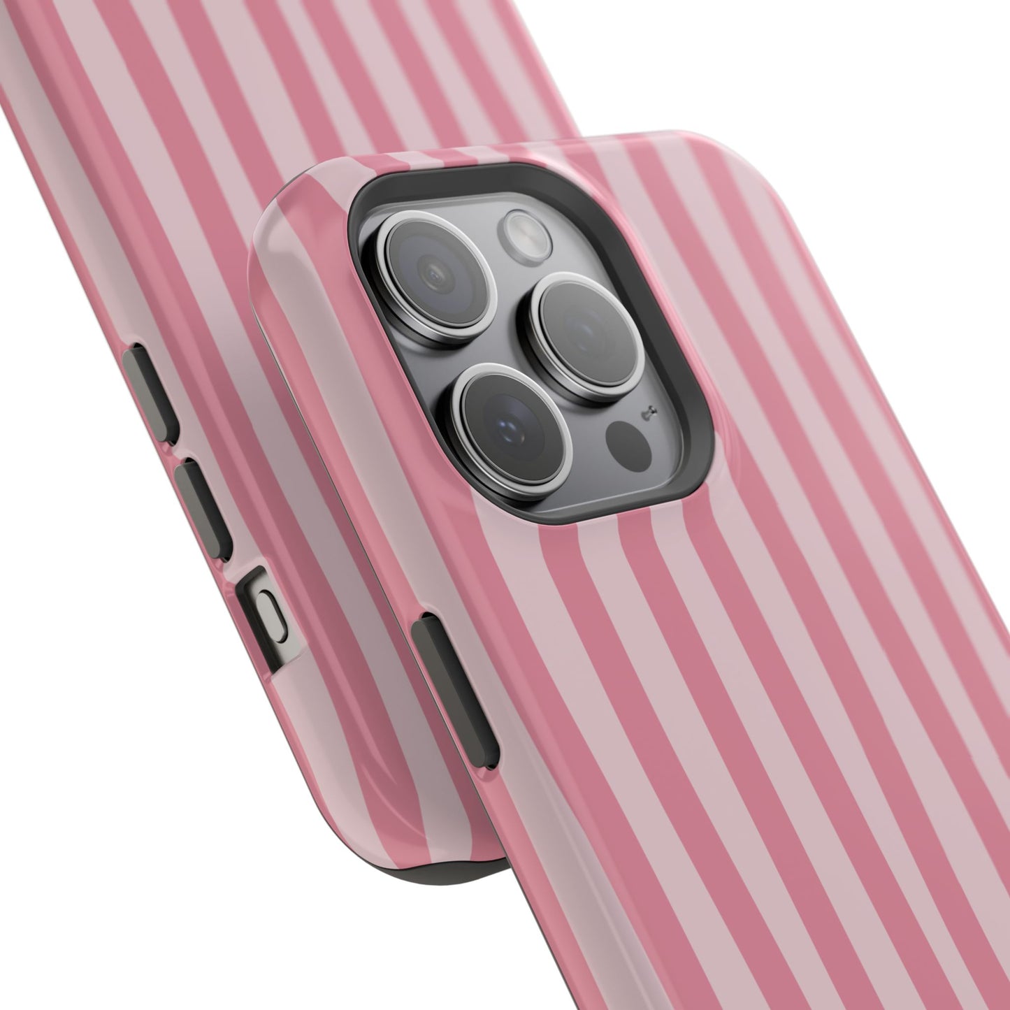 Pink Striped Phone Case