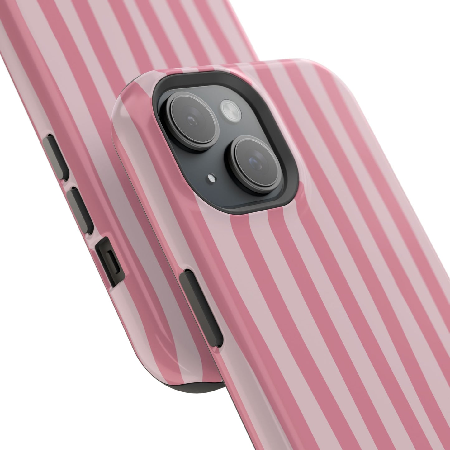 Pink Striped Phone Case