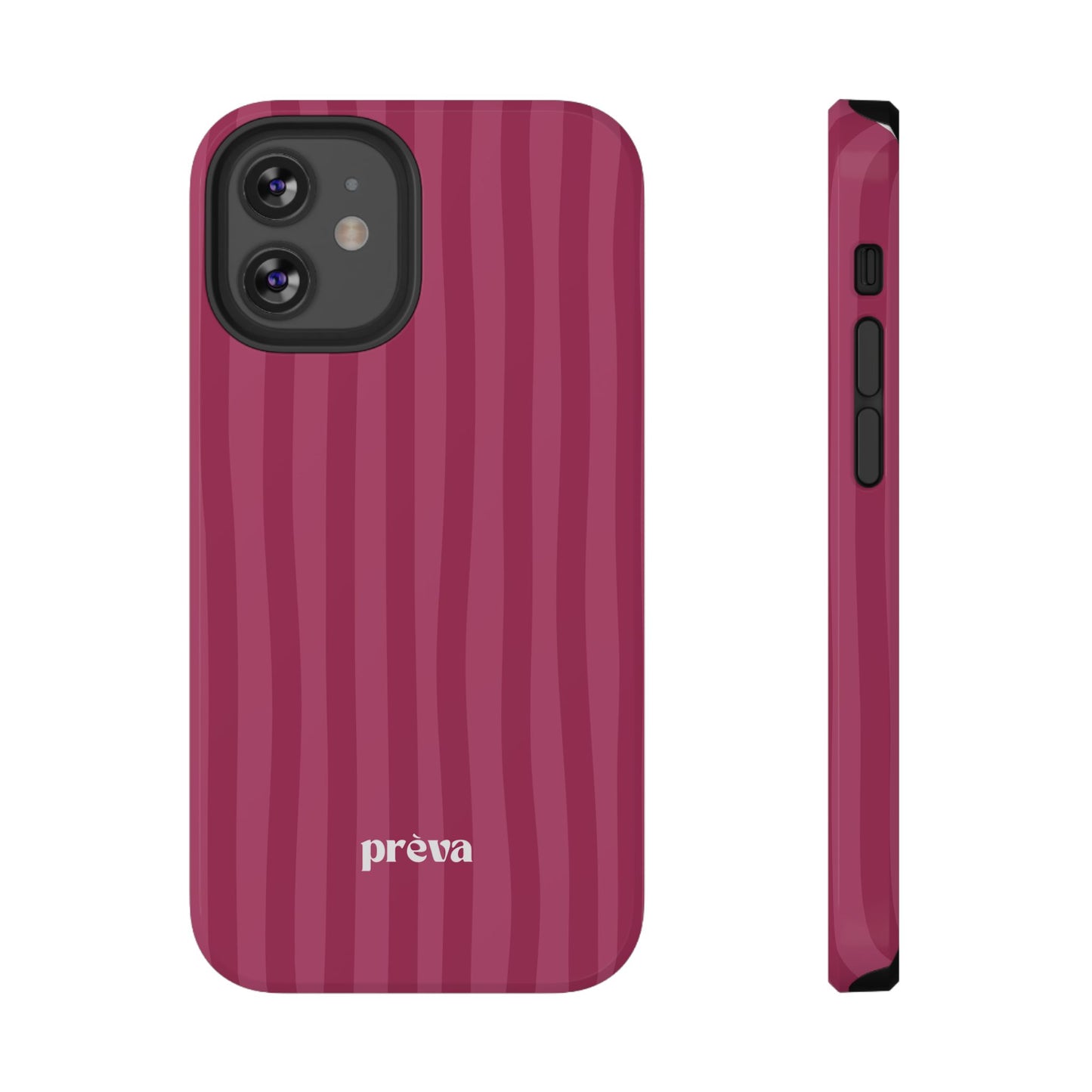 Magenta Stripes Phone Case