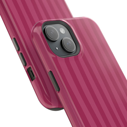 Magenta Stripes Phone Case