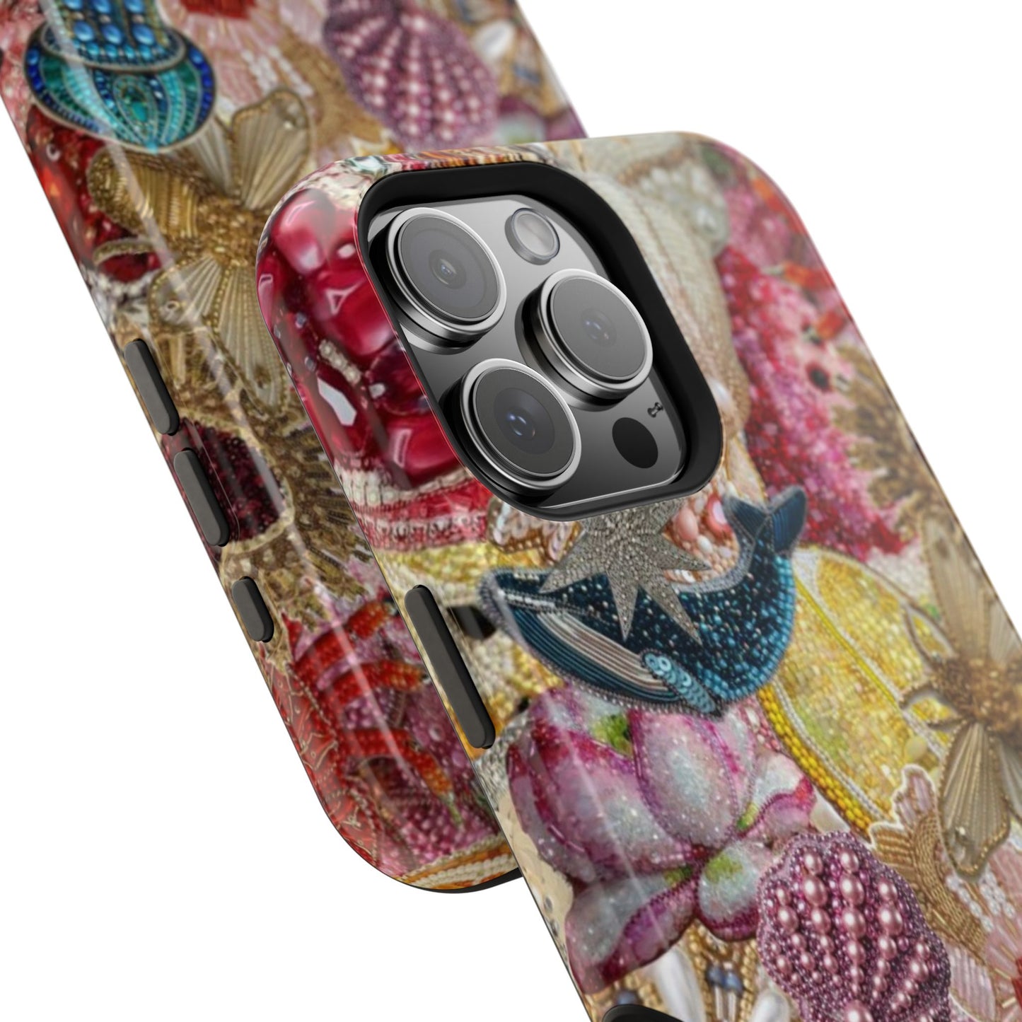 Floral Sea Collage Phone Case