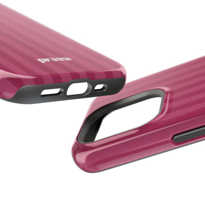 Magenta Stripes Phone Case