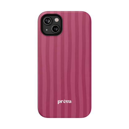 Magenta Stripes Phone Case