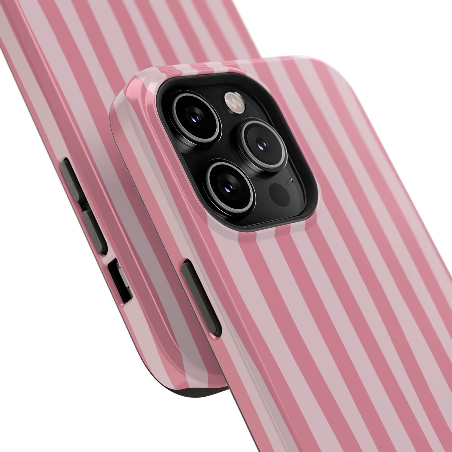Pink Striped Phone Case