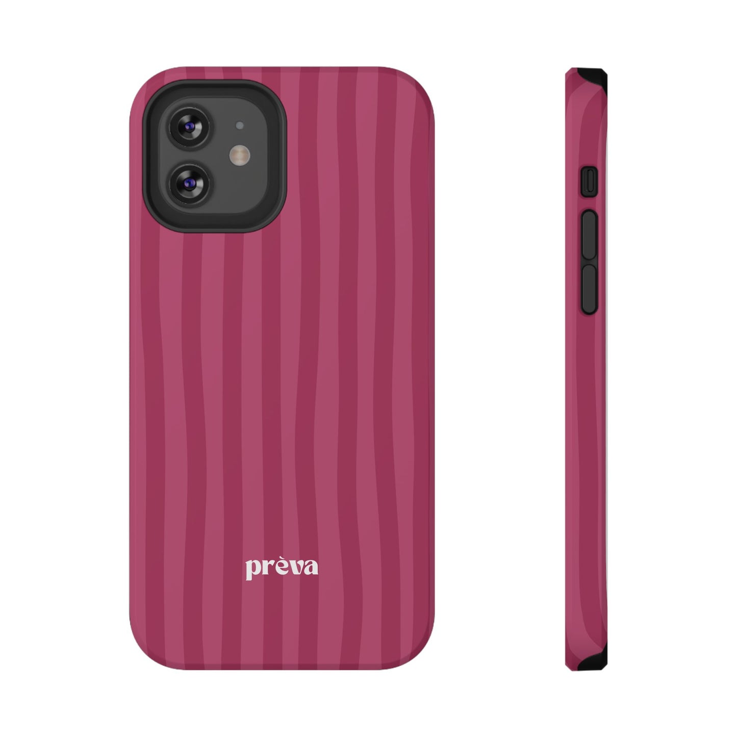 Magenta Stripes Phone Case