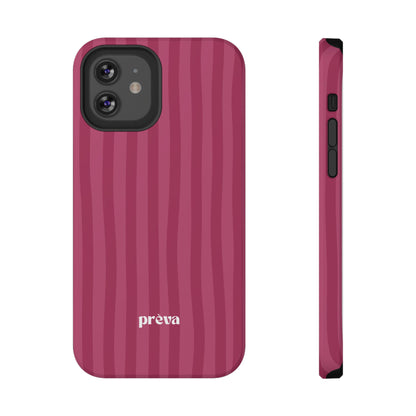 Magenta Stripes Phone Case