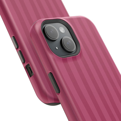 Magenta Stripes Phone Case