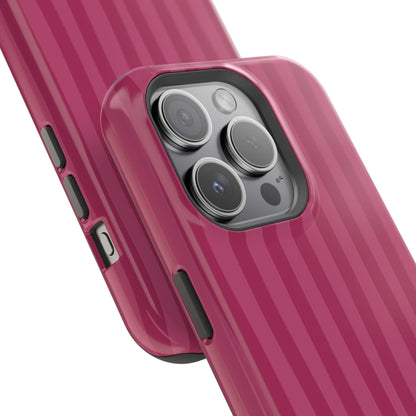 Magenta Stripes Phone Case