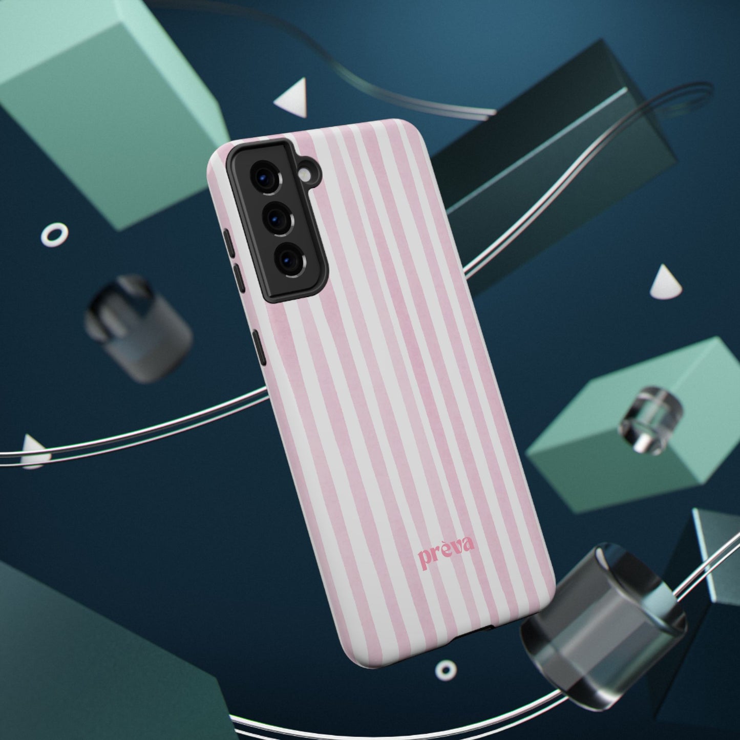 Pink Stripe Phone Case