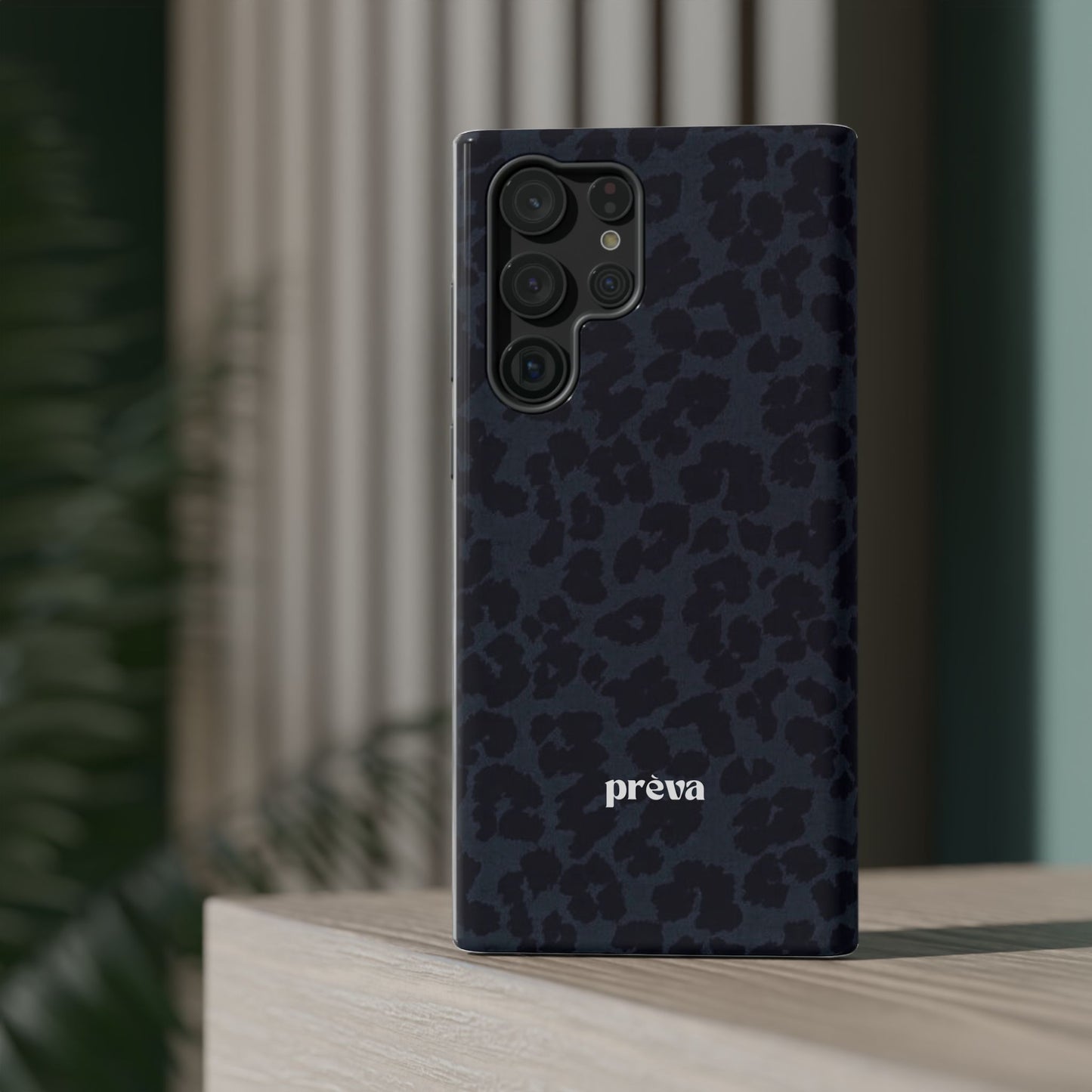 Black Leopard Phone Case
