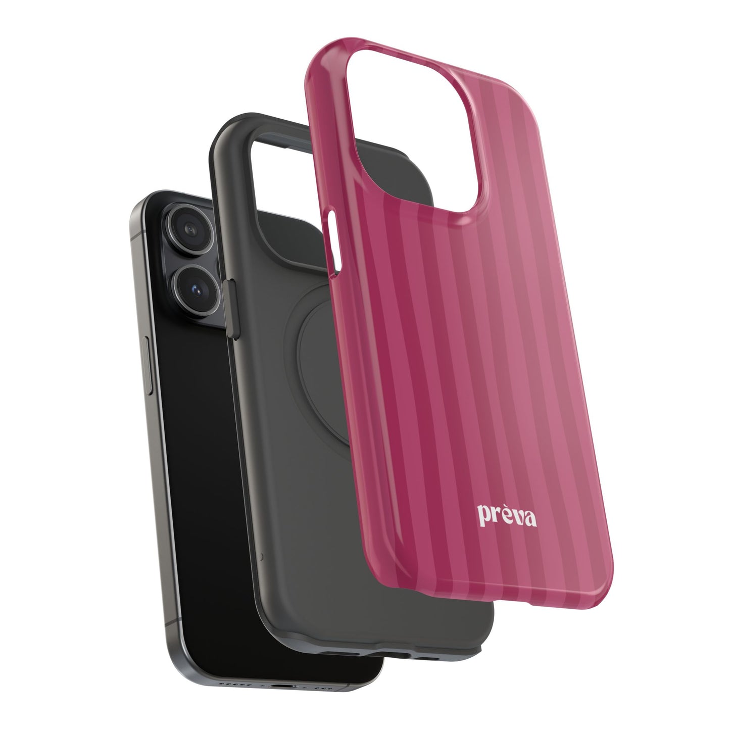 Magenta Stripes Phone Case
