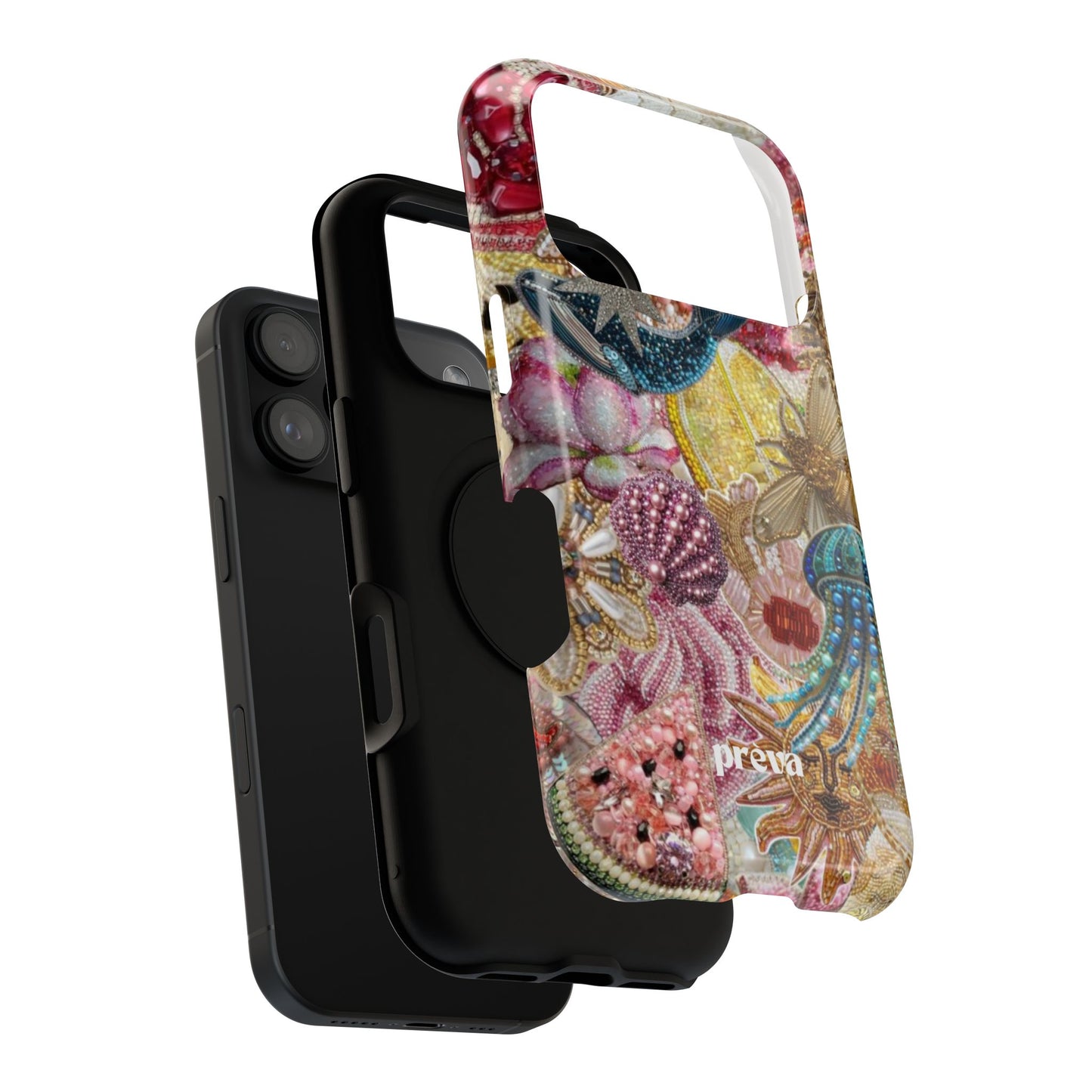 Floral Sea Collage Phone Case