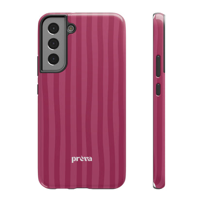 Magenta Stripes Phone Case