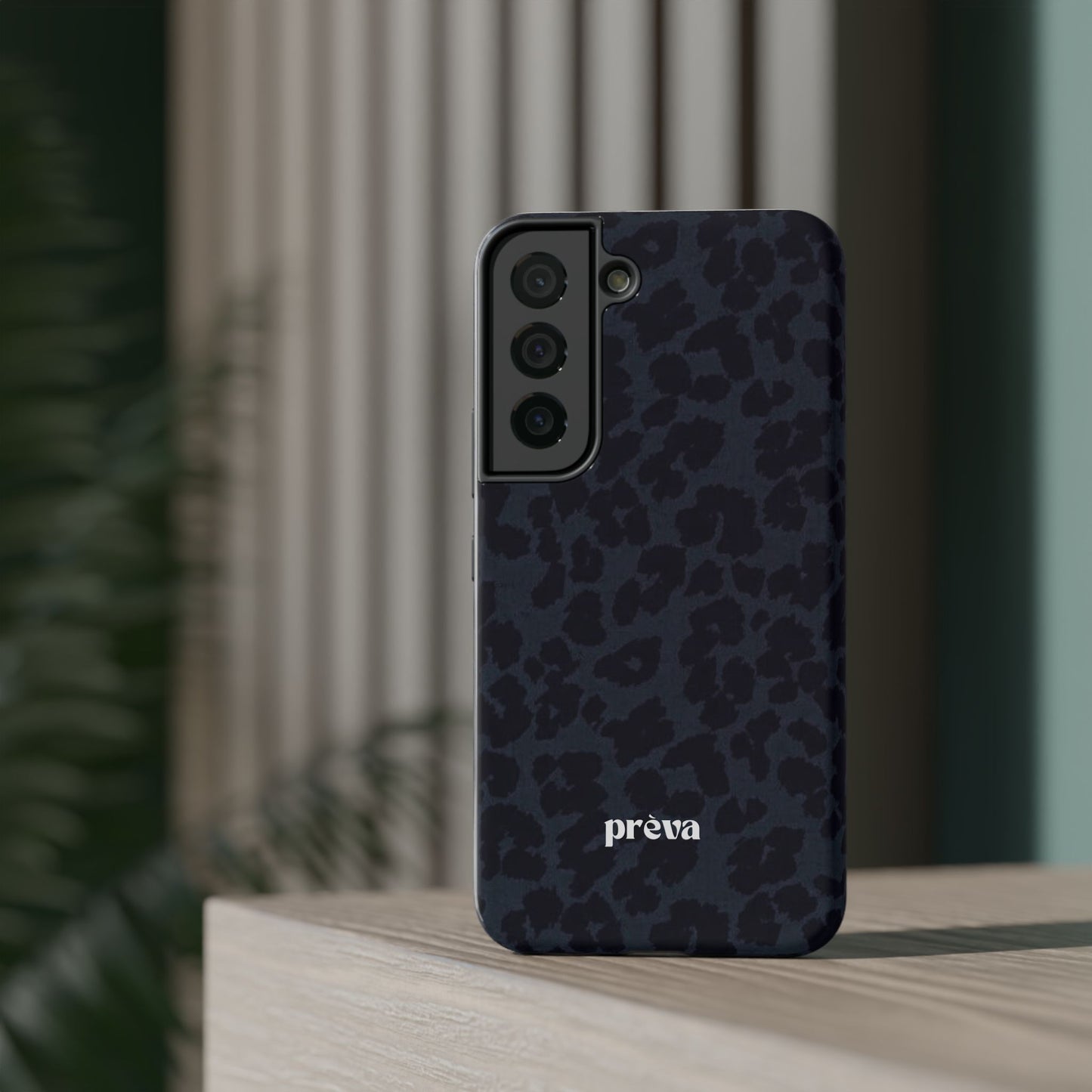 Black Leopard Phone Case
