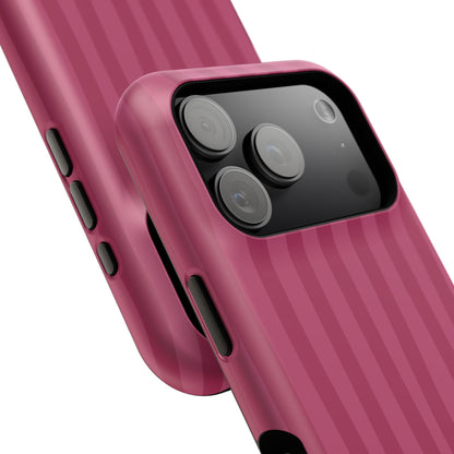 Magenta Stripes Phone Case