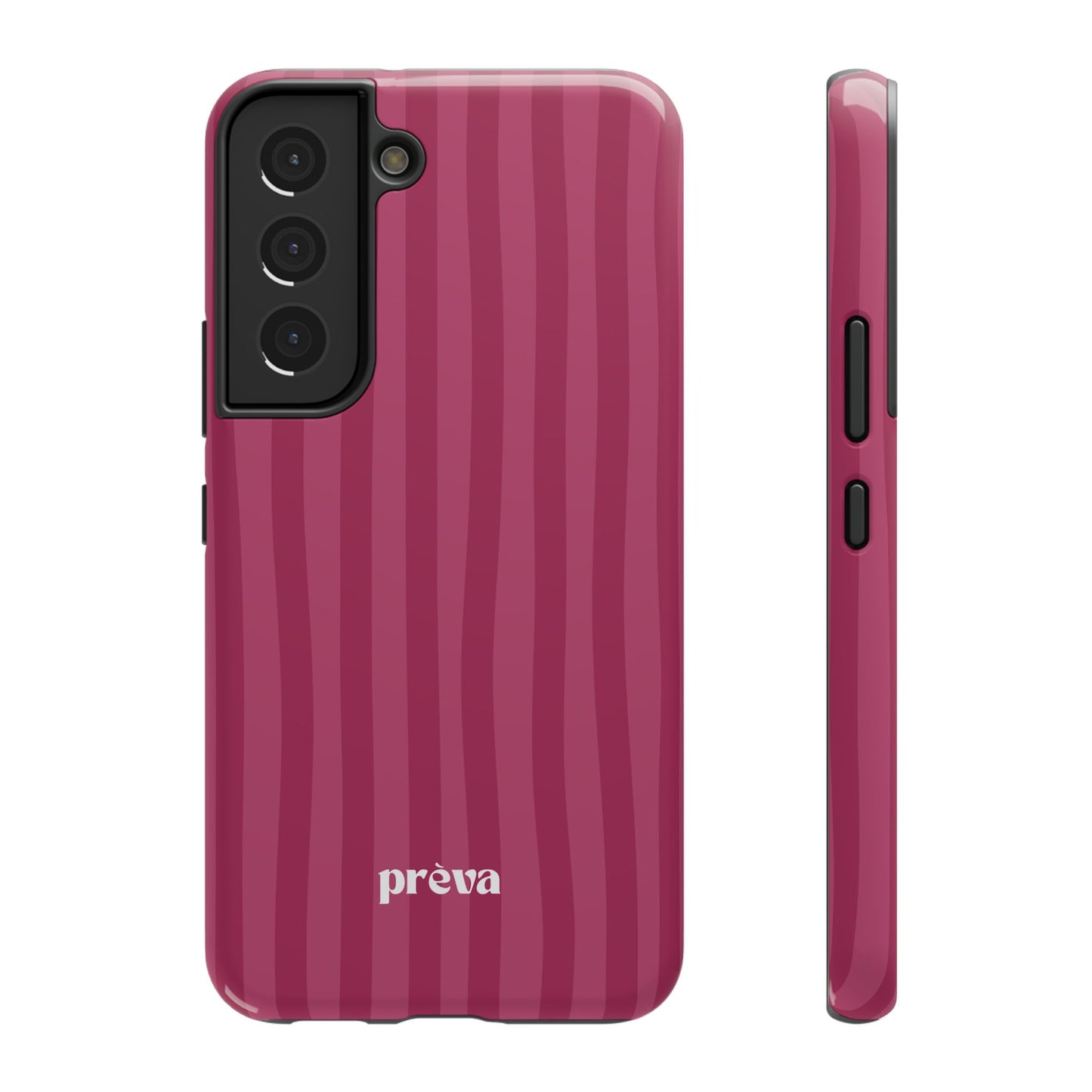 Magenta Stripes Phone Case