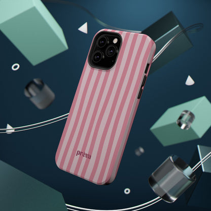 Pink Striped Phone Case