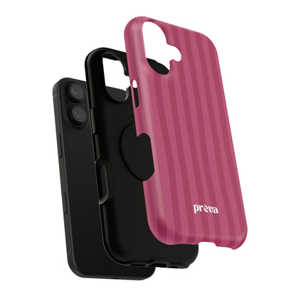 Magenta Stripes Phone Case