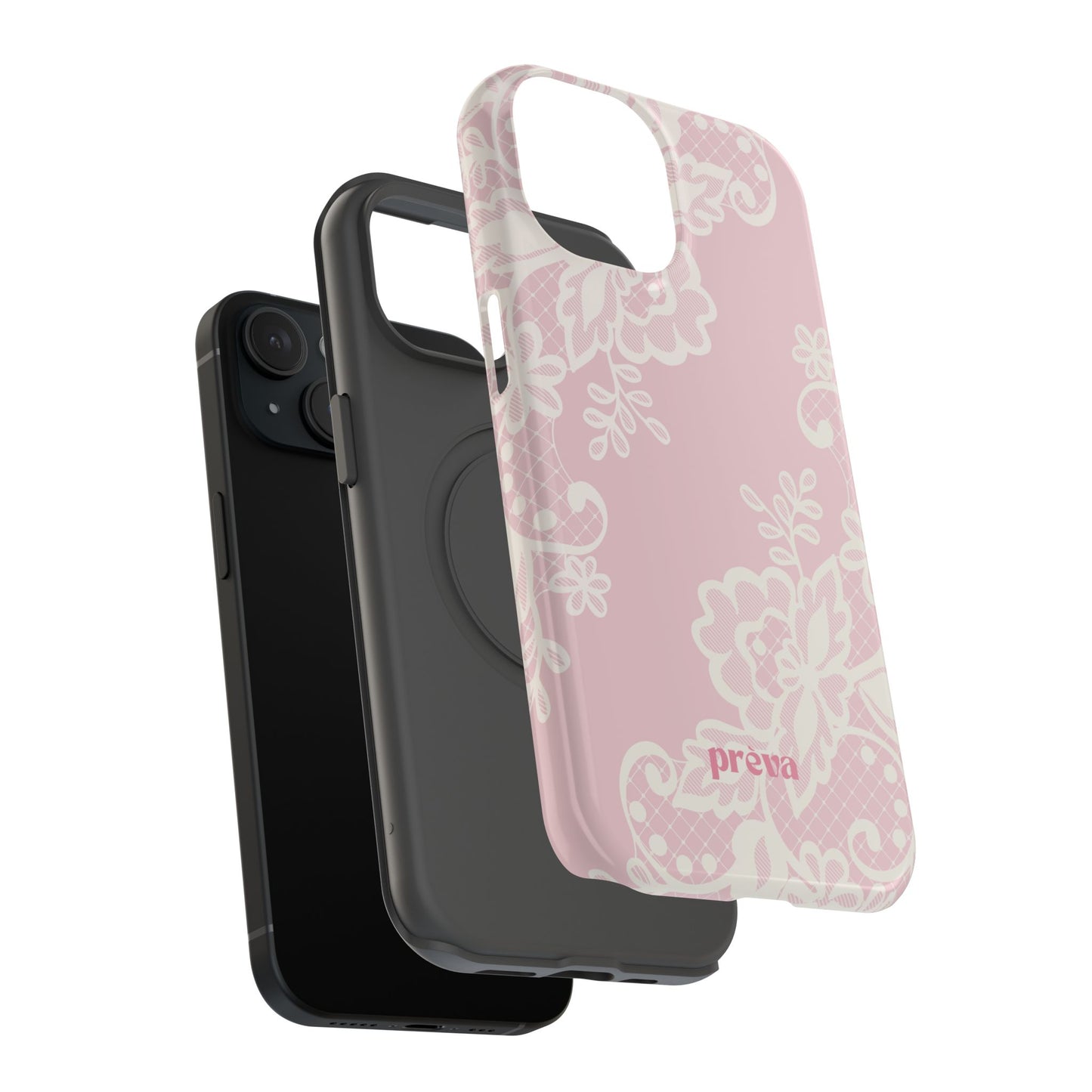 Pink Lace x Rylee Phone Case