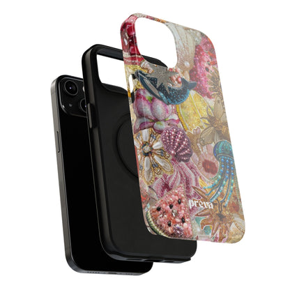 Floral Sea Collage Phone Case