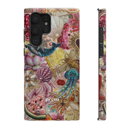 Floral Sea Collage Phone Case