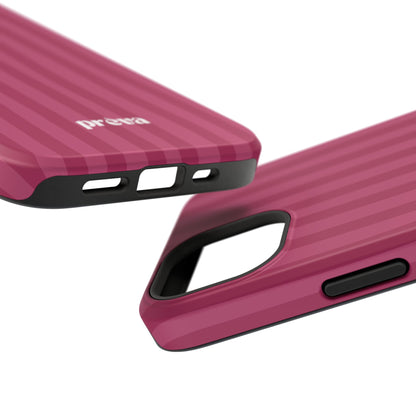 Magenta Stripes Phone Case