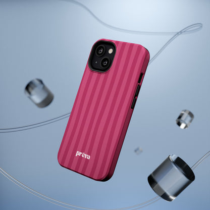 Magenta Stripes Phone Case