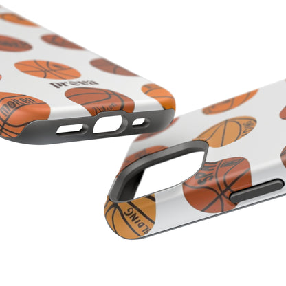 White Basketball Phone Case
