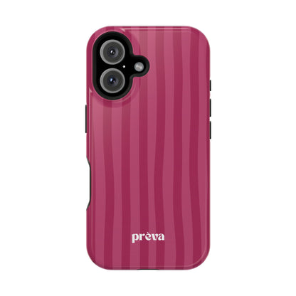 Magenta Stripes Phone Case