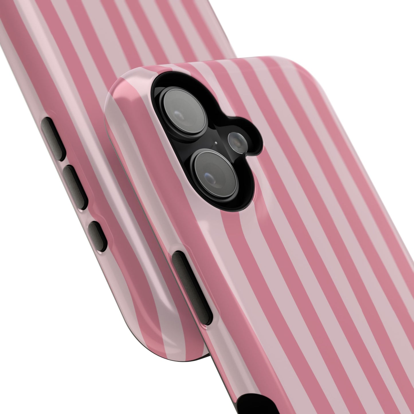 Pink Striped Phone Case