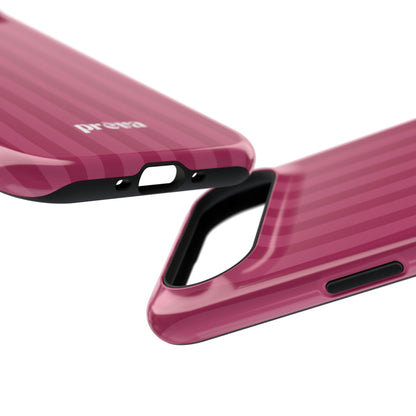 Magenta Stripes Phone Case