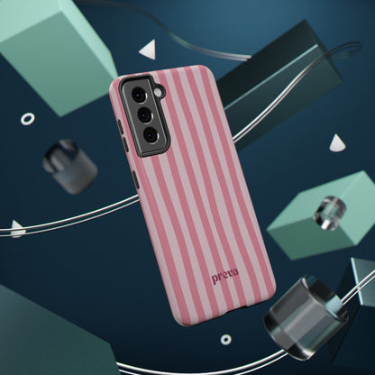 Pink Striped Phone Case