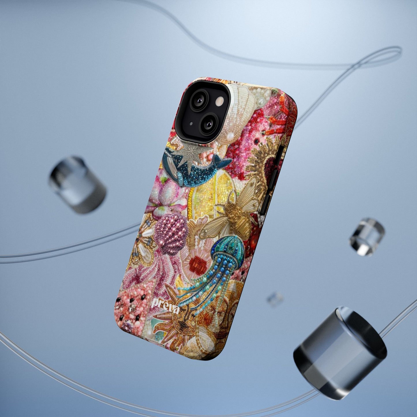 Floral Sea Collage Phone Case