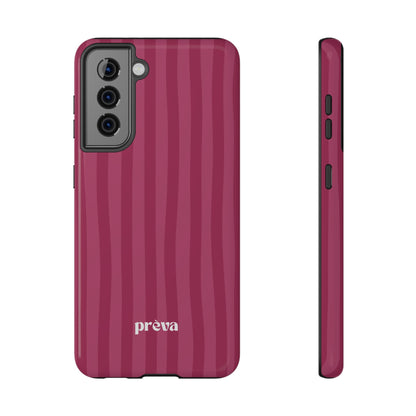 Magenta Stripes Phone Case