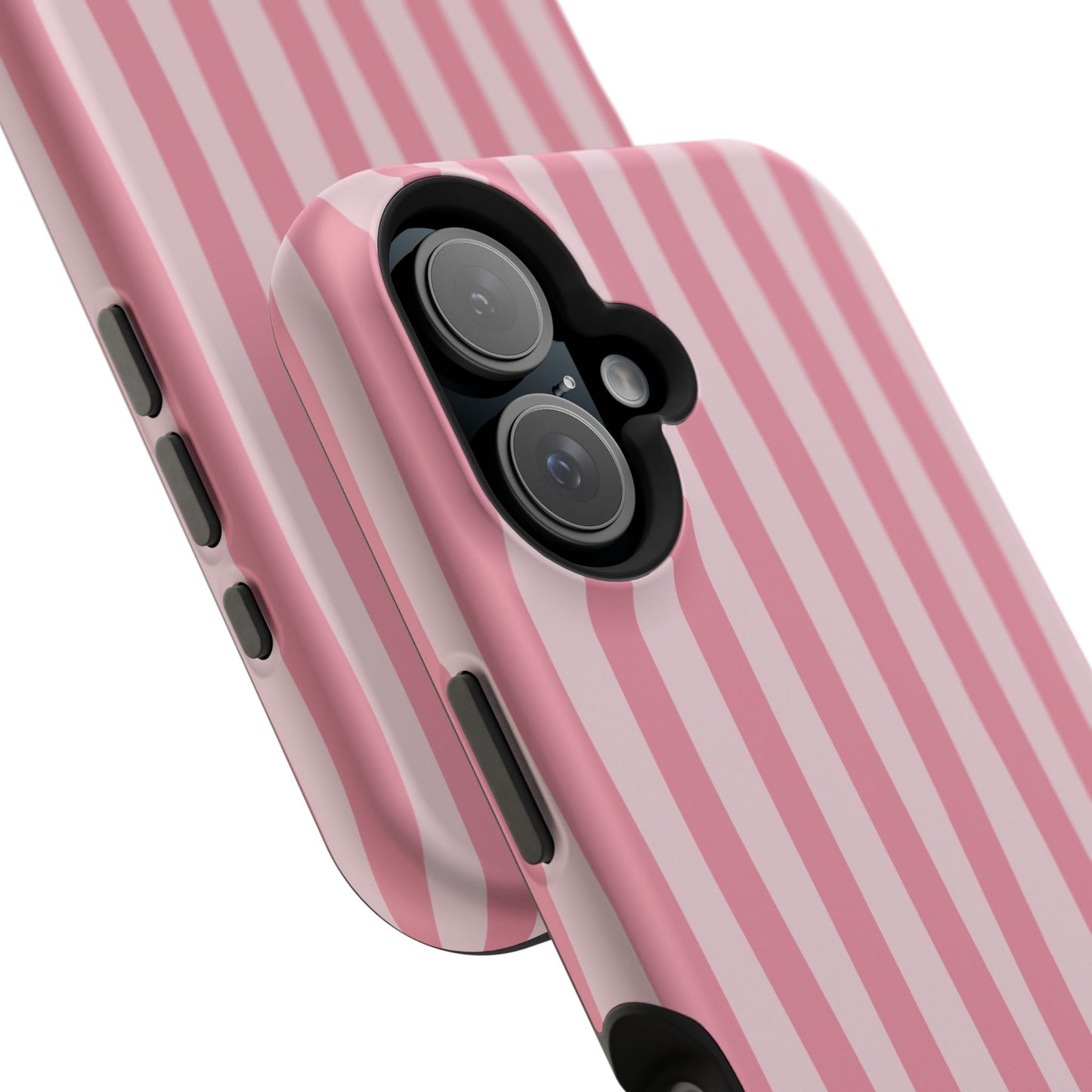 Pink Striped Phone Case