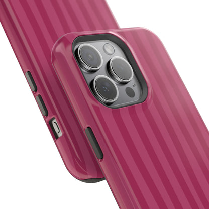 Magenta Stripes Phone Case